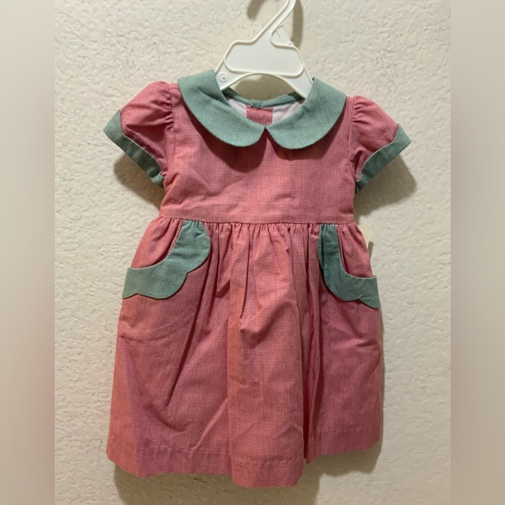 Sophie and Lucas dress Sophie & Lucas winter 2021
 scallop dress red & green
